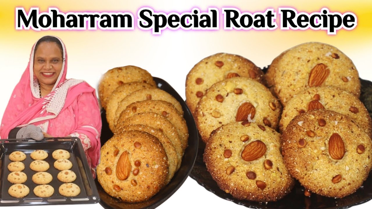 Roat Recipe | Suji Ke Shahi Roat | Roat Recipe In Oven | Moharram Special Roat Recipe