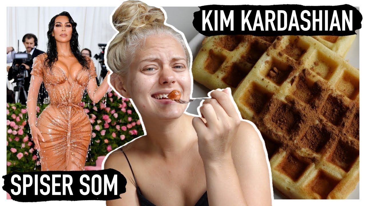 SPISER SOM KIM KARDASHIAN I 24 TIMER
