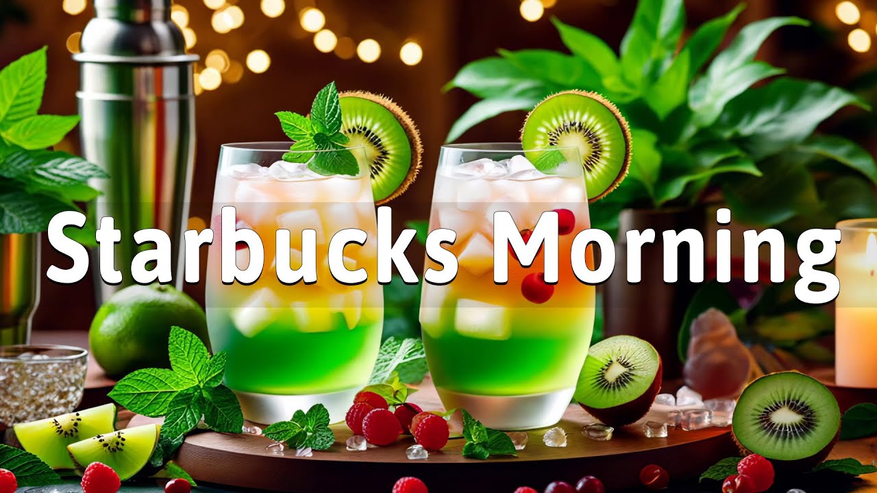Relax Starbucks Music No ADS - Happy Morning Starbucks With Smooth Jazz Music - スタバ BGM - ジャズ