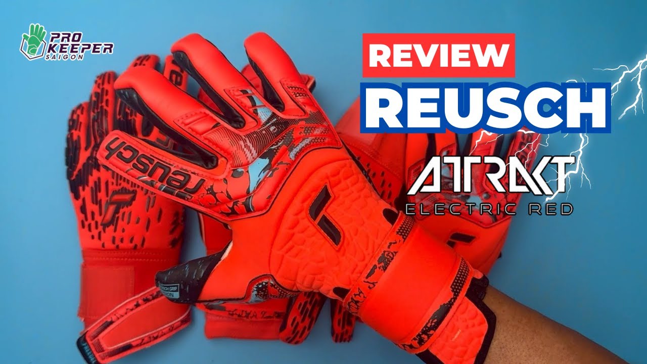 Trên tay bộ sưu tập Reusch Electric Red 2023
