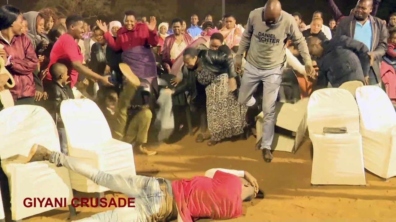 DEMONSTRATION OF POWER IN GIYANI//APOSTLE J.B MAKANANISA