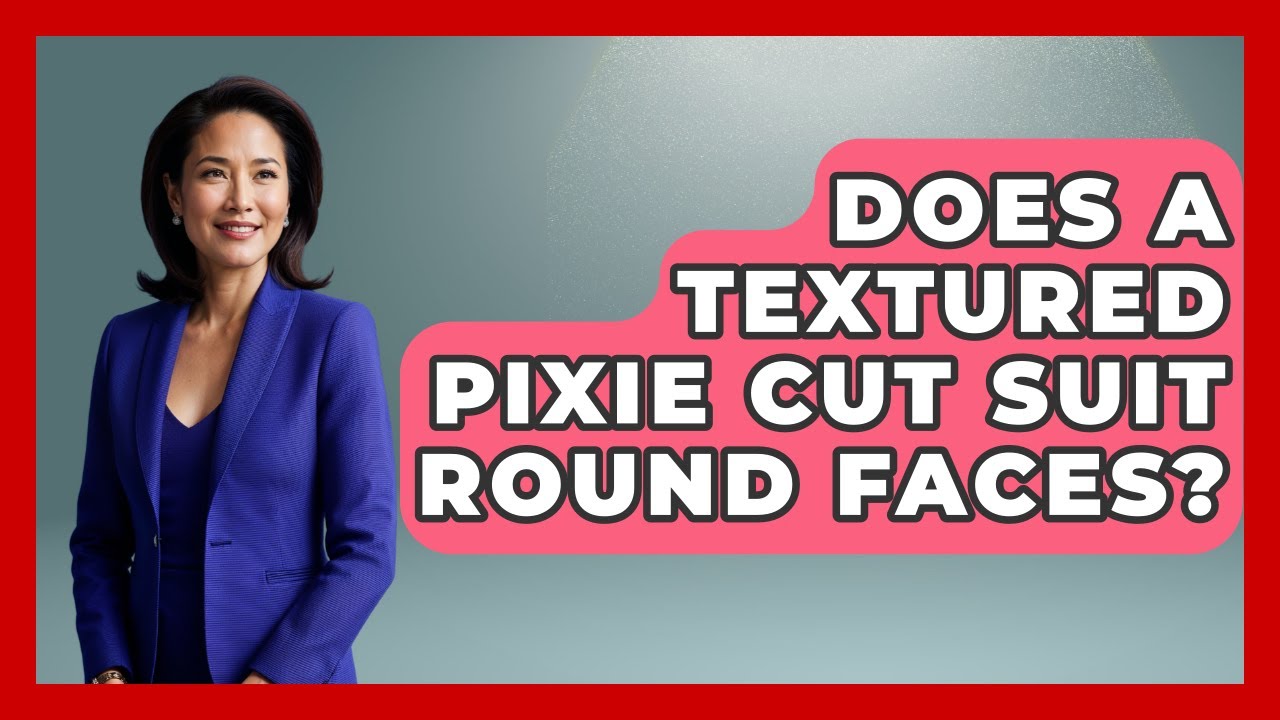 Does A Textured Pixie Cut Suit Round Faces? - I'm a 60s Baby