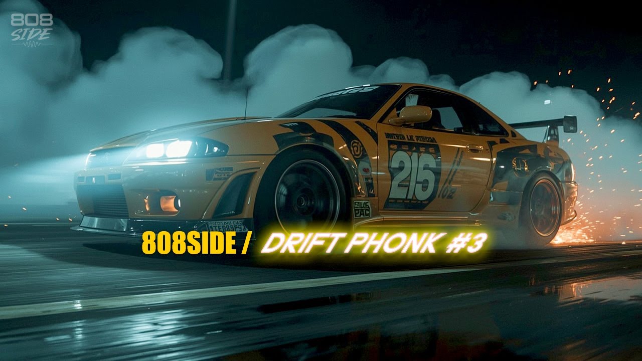 Night Drift PHONK MIX 3⚡ 夜 High-Speed 808 Trap Vibes | 808SIDE