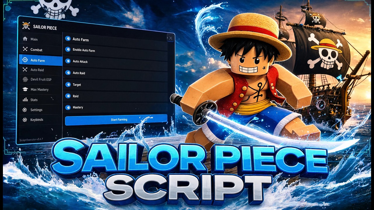 Sailor Piece Script 2026 - Auto Farm + Sea 2 Unlock - Roblox Hack GUI