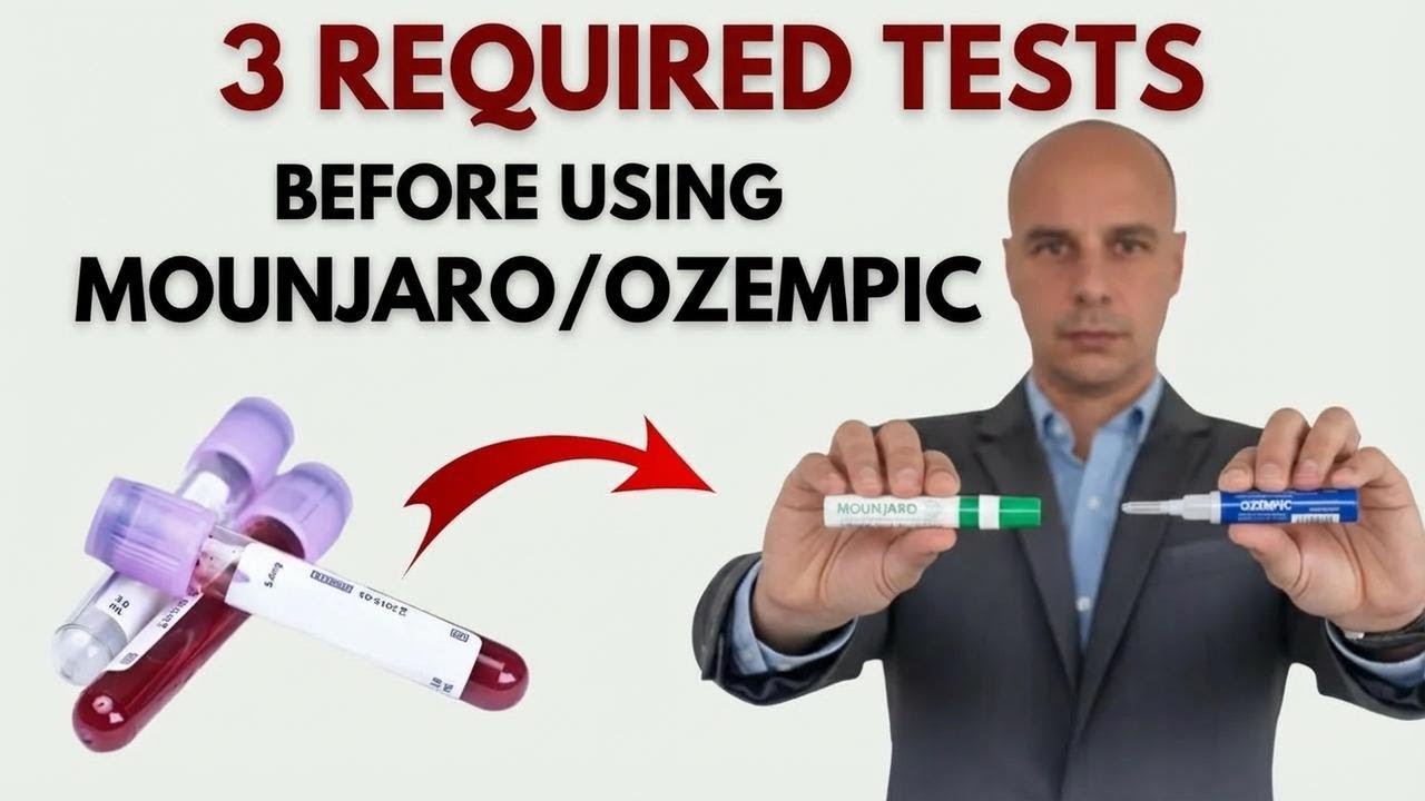 Thinking About Mounjaro or Ozempic? Do These Tests First!
