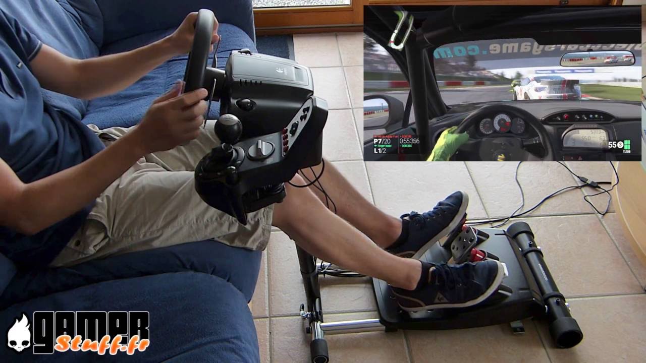 [FR] Test Wheel Stand Pro + Logitech G25 - Support Volant