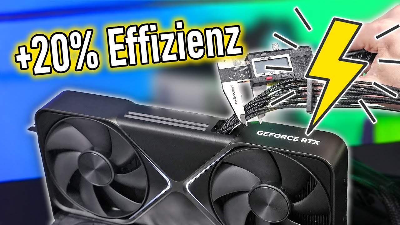 Power-Target Tweaking macht die RTX 5090 bis zu 20% effizienter