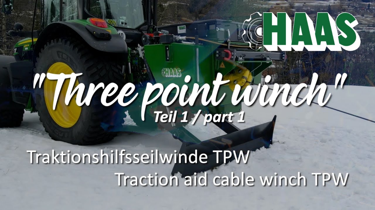 HAAS TPW, Three point winch | Teil 01 (090_27.02.2024)