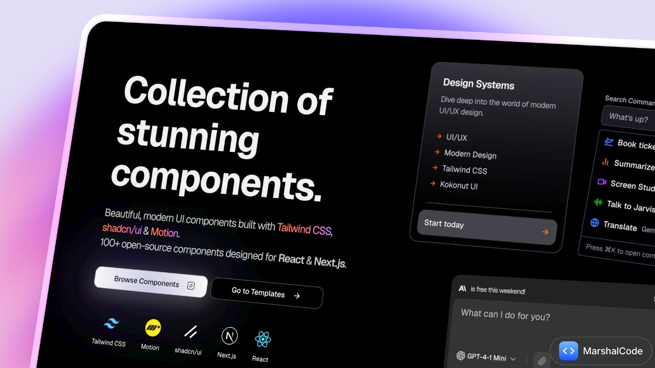 I Found Even BETTER React Component Libraries Built on Top of Shadcn UI