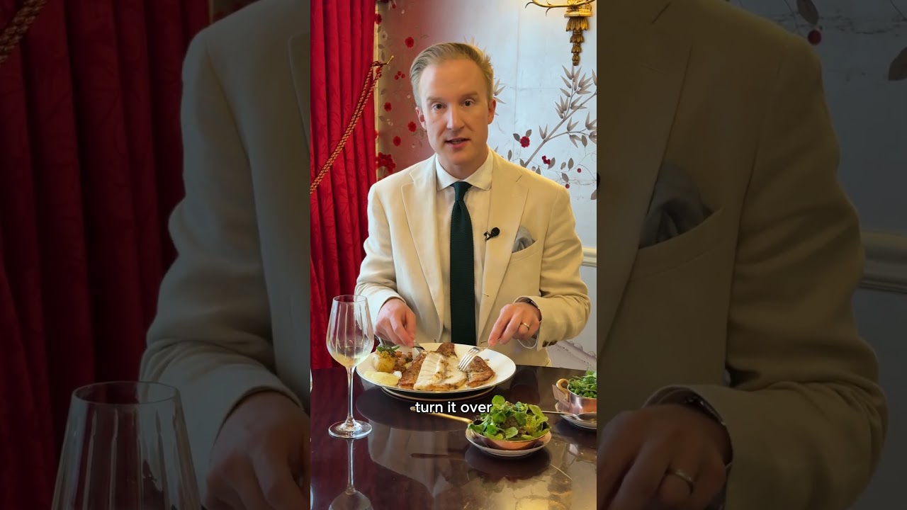 It&rsquo;s rather a faff, but this Dover Sole was simply delicious #dining #etiquette #williamhanson