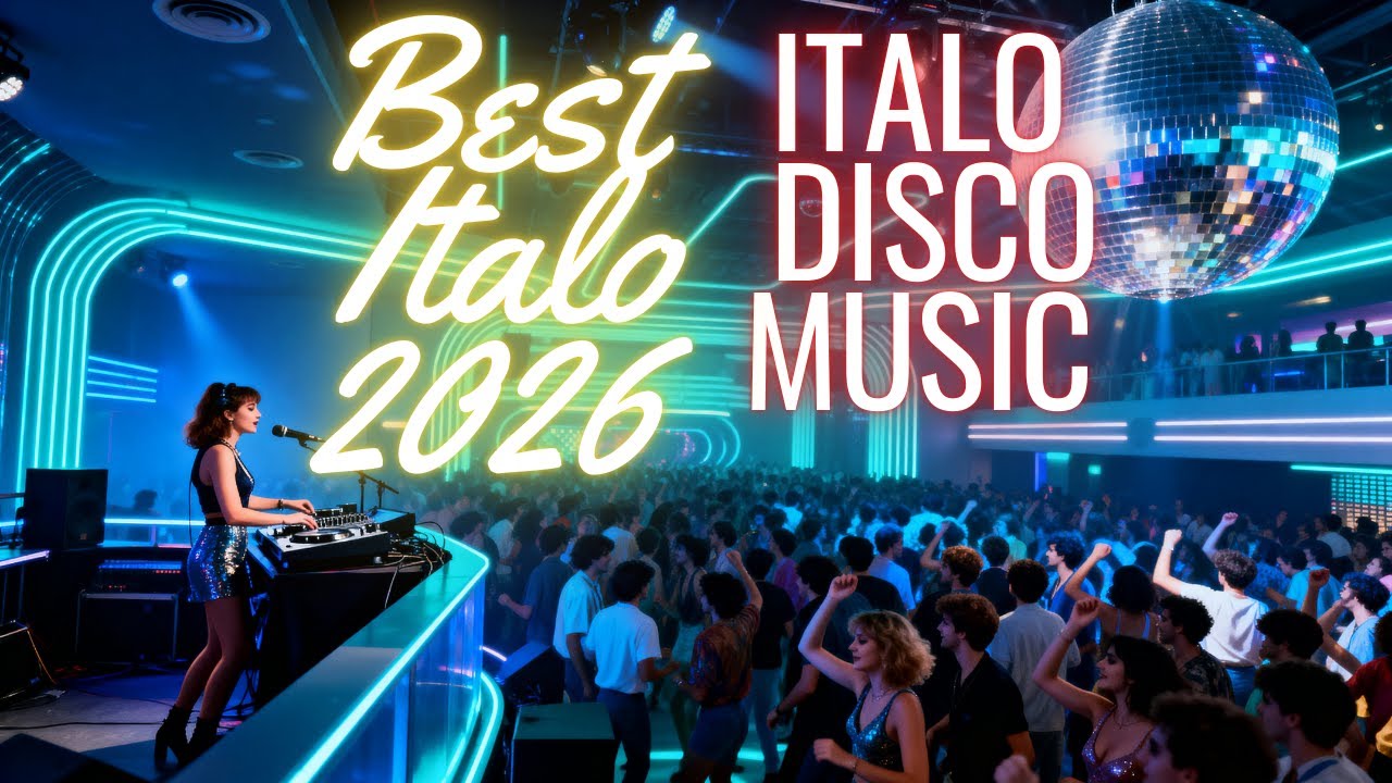 New Italo Disco 2025 – Electric Paradise Mix (Vol. 54) | Retro Euro Disco & 80s Dance