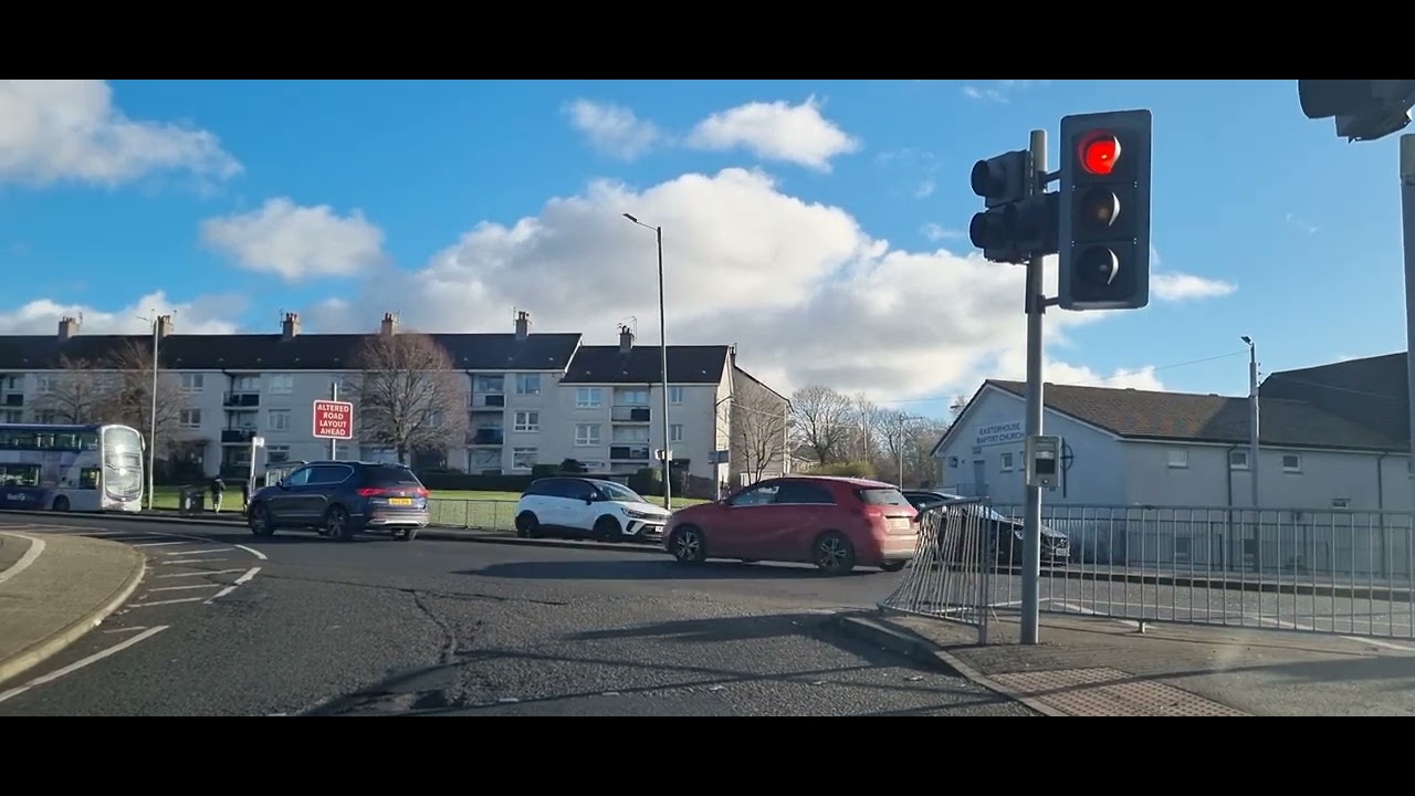 glasgow's easterhouse ( lets go for a drive) January 2025