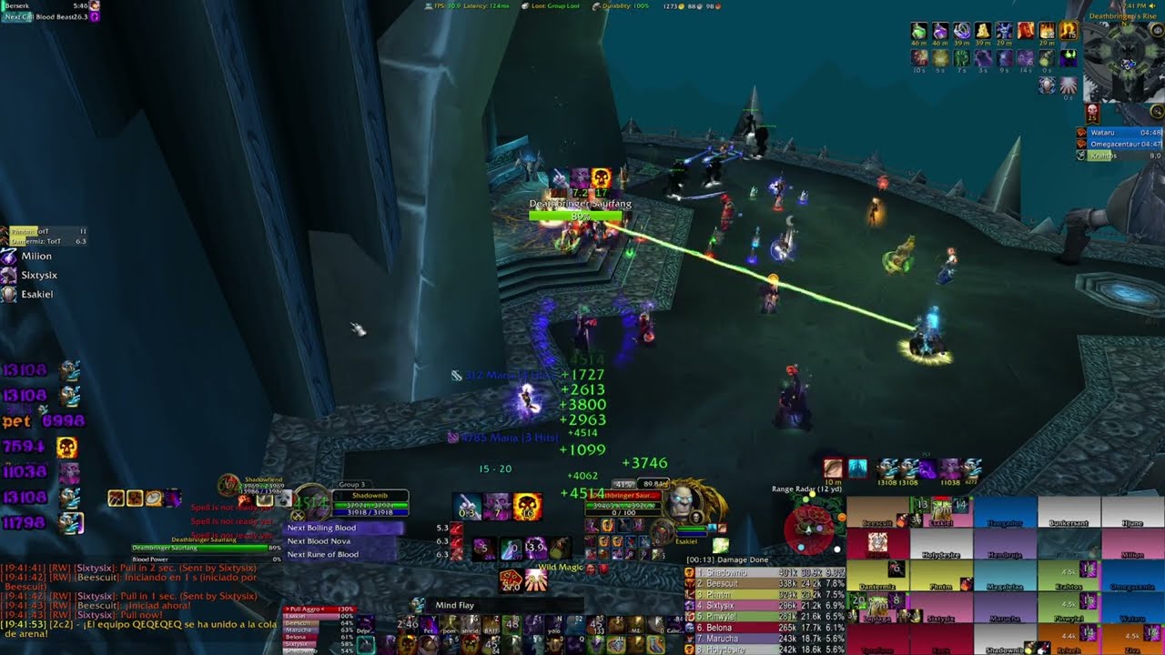 Ultimowow Libra 25H Sombra sacer DPS ( servidor: https://ultimowow.com/es/ )