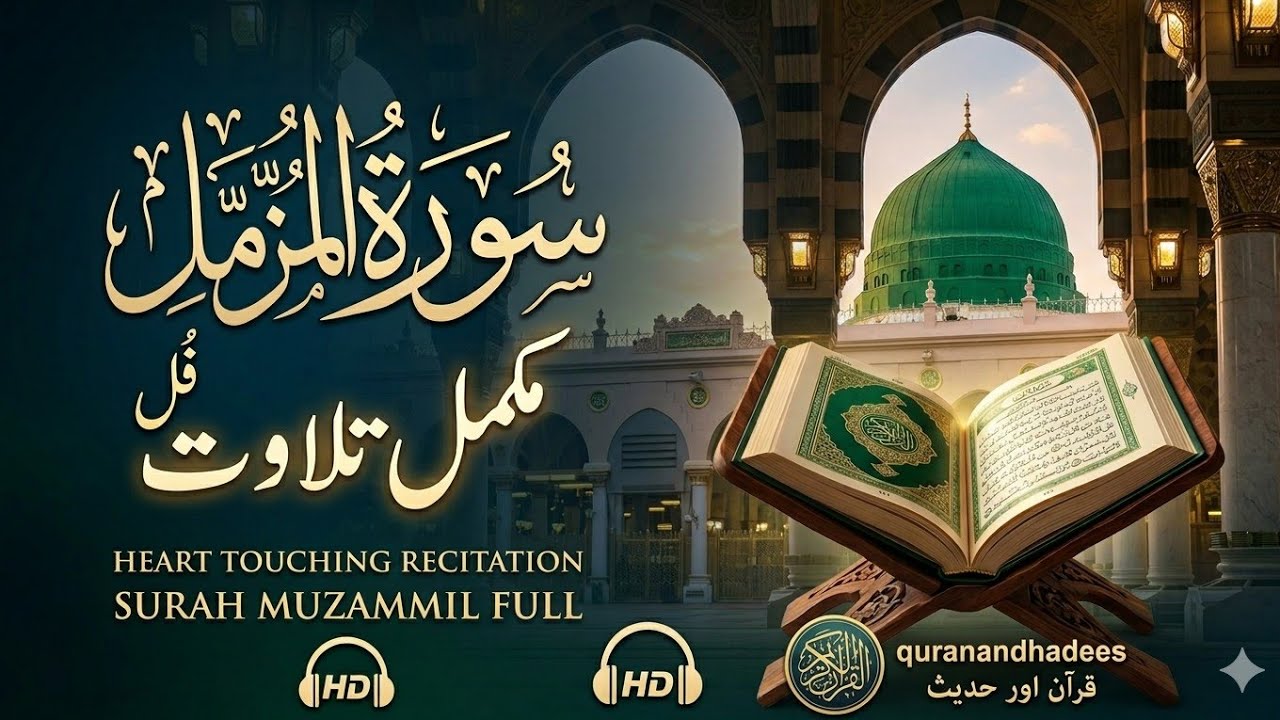  Surah Muzammil Full | Har Mushkil Ka Hal Aur Rizq Mein Barkat Ki Dua 