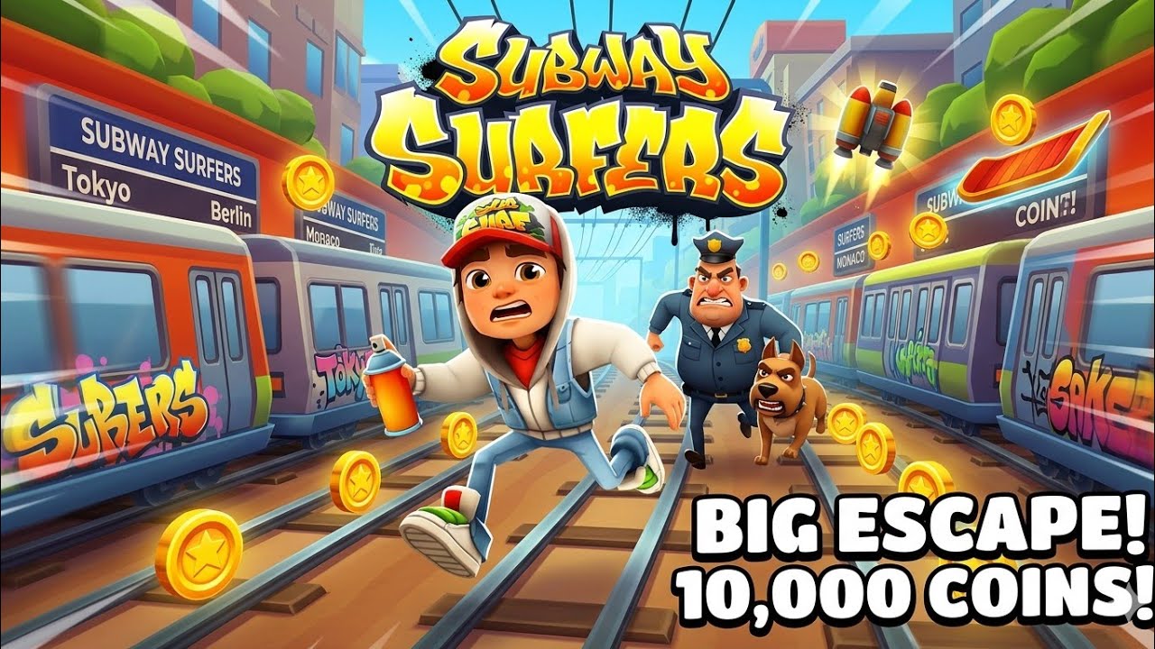 Subway Surfers Live Game Play