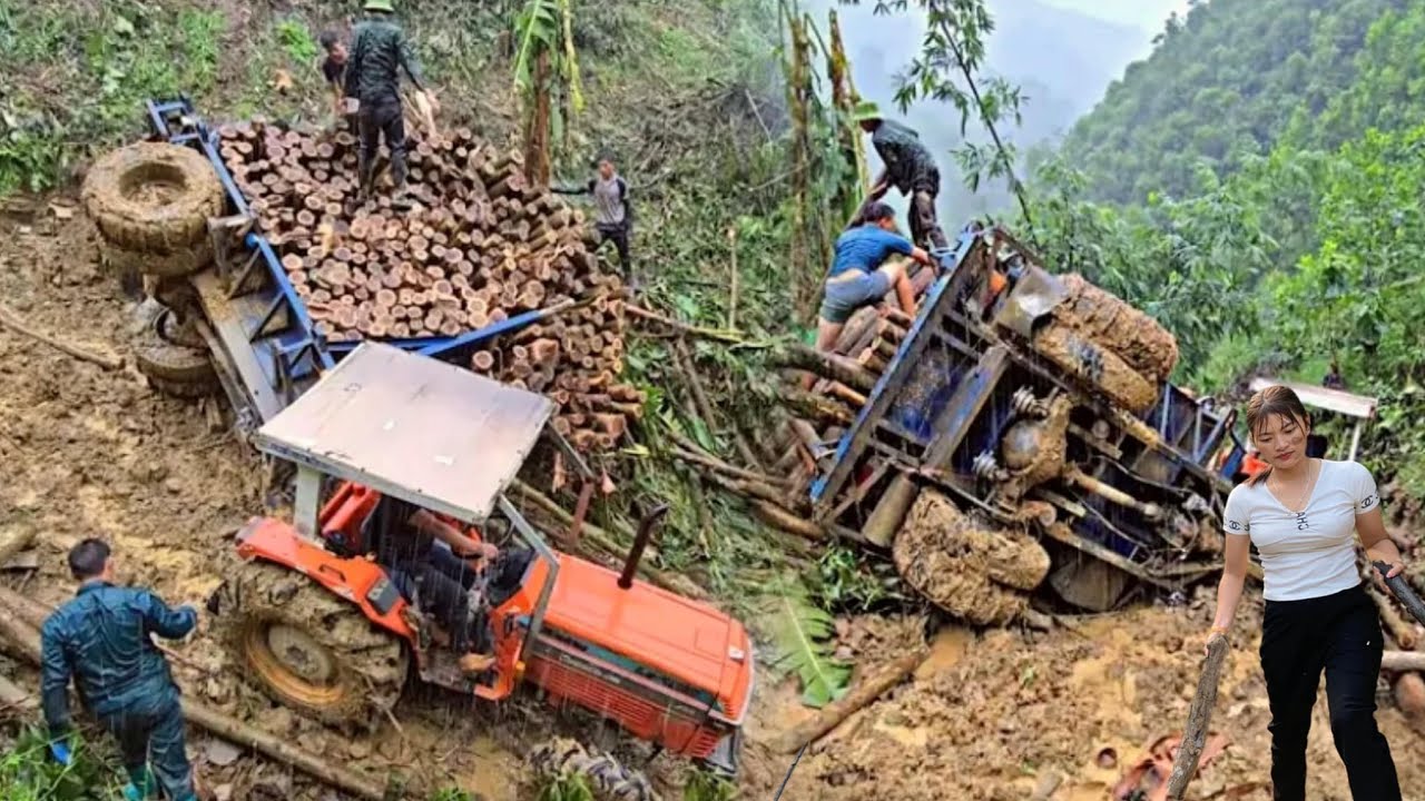 Full video 120 days. The girl with skillful hands overcomes the most dangerous roads