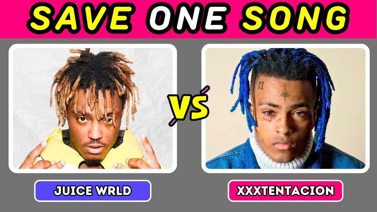 Juice WRLD VS XXXTentacion 🎶 Epic Song Battle 🔥 Save ONE Song Challenge!