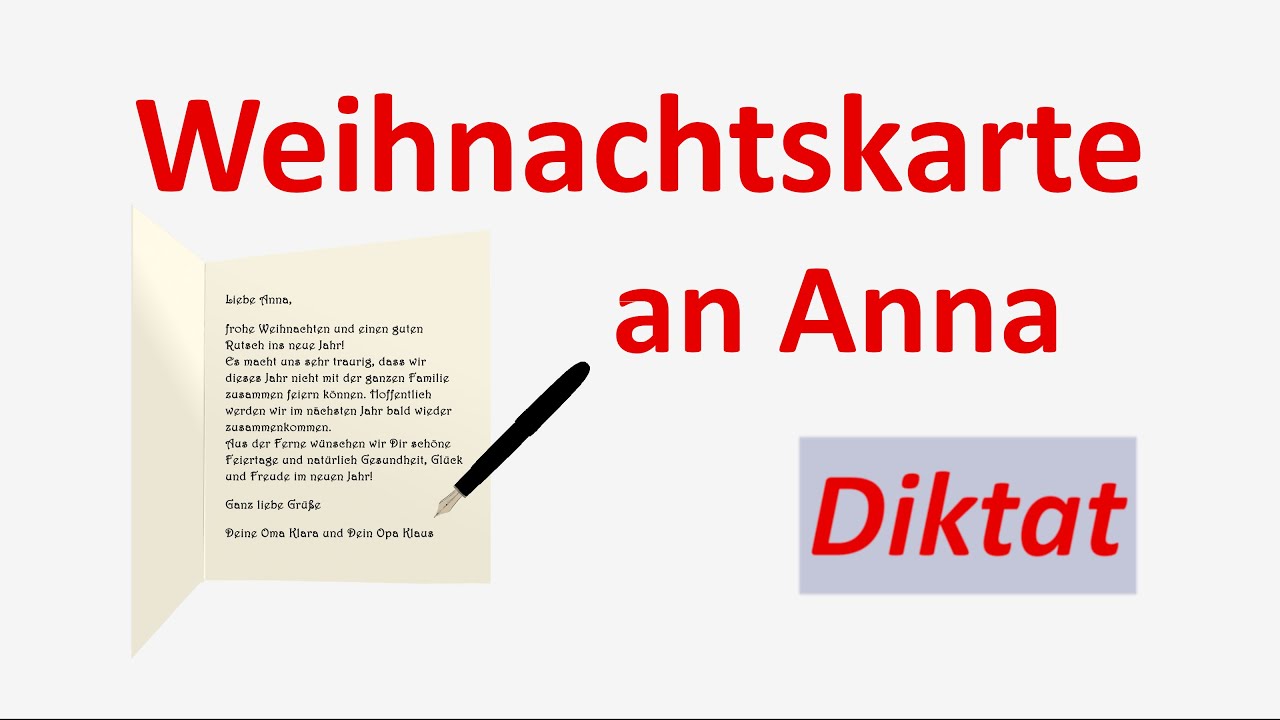 Lerne Deutsch (B1-B2) mit einem Diktat: 