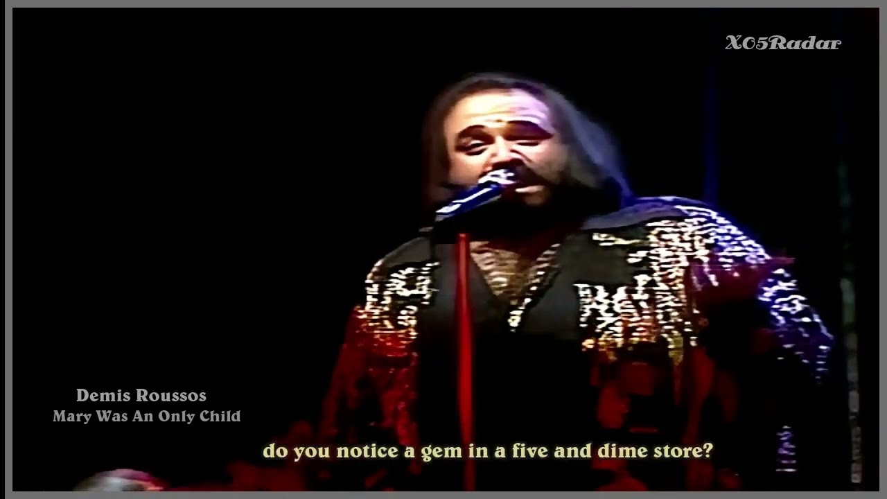 Demis Roussos-Mary Was An Only Child-Live