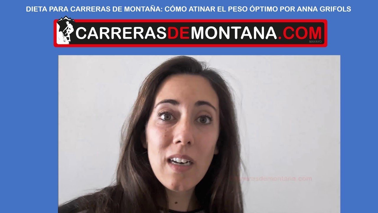 Perdida peso en deportistas resistencia: Nutrici&oacute;n deportiva, por Anna Grifols