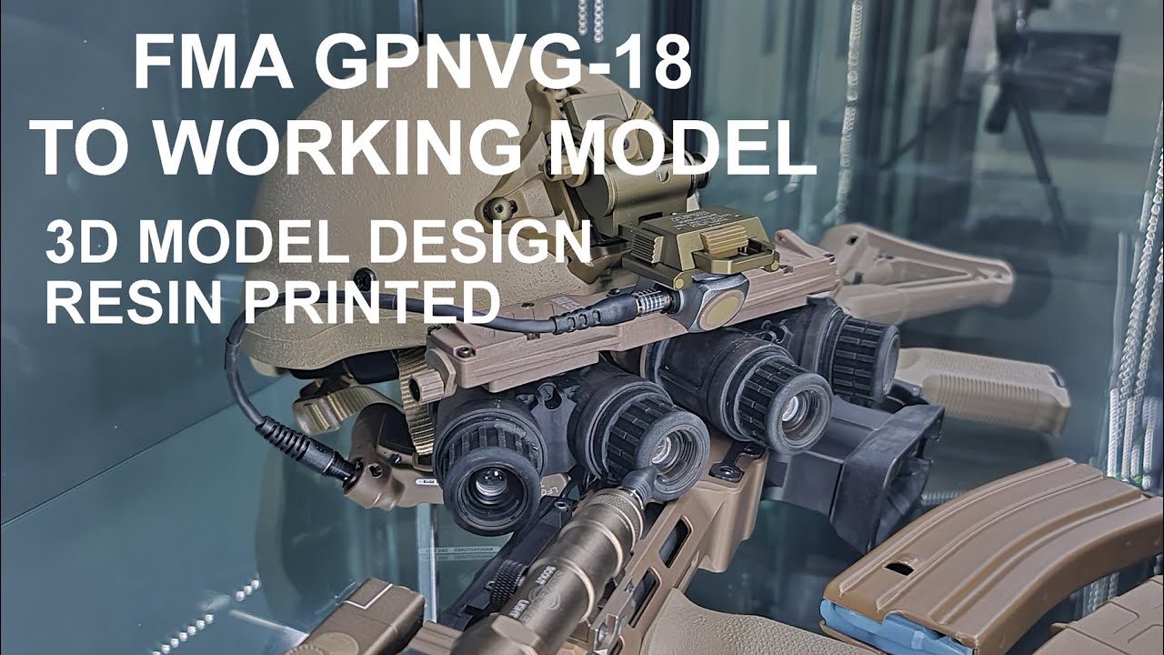 World's first GPNVG-18 dummy to functioning model!