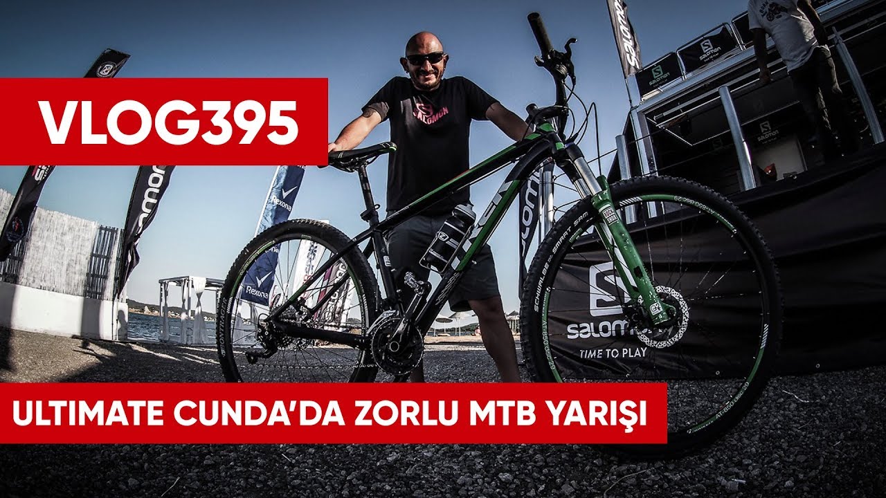 Cunda Ultimate 2018'de zorlu bir MTB bisiklet etabında kabak lastikle yarıştım | Asla Durma Vlog395