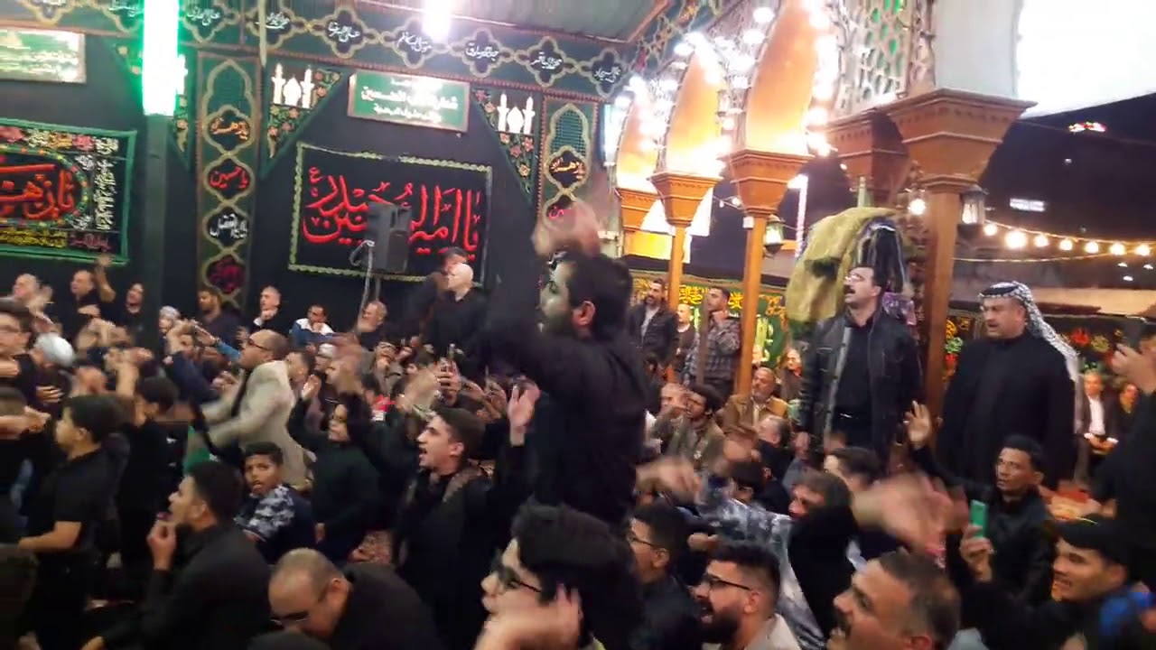 موكب طرف البحية يستظيف الرادود كرار ابو غنيم بوافات الامام الحسن العسكري نسئلكم الدعاء 2018