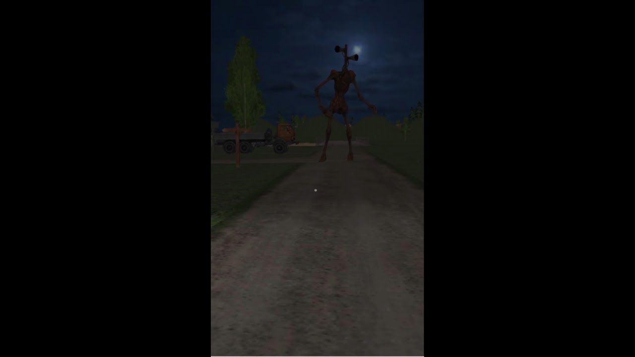 Сиреноголовый в Симуляторе Русской Деревни?!?! 😱😱😱 #shorts  #sirenhead #SCP #farmingsimulator