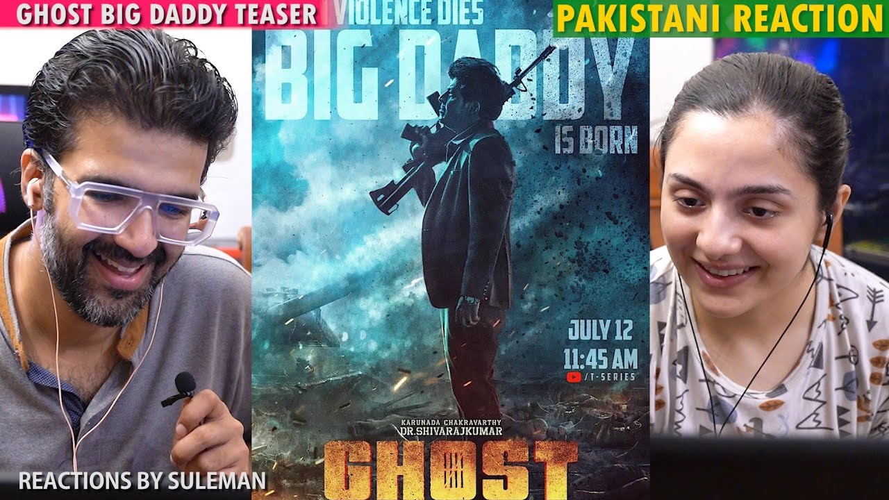 Pakistani Couple Reacts To Ghost | Big Daddy | Dr.Shivarajkumar | Sandesh N | Srini