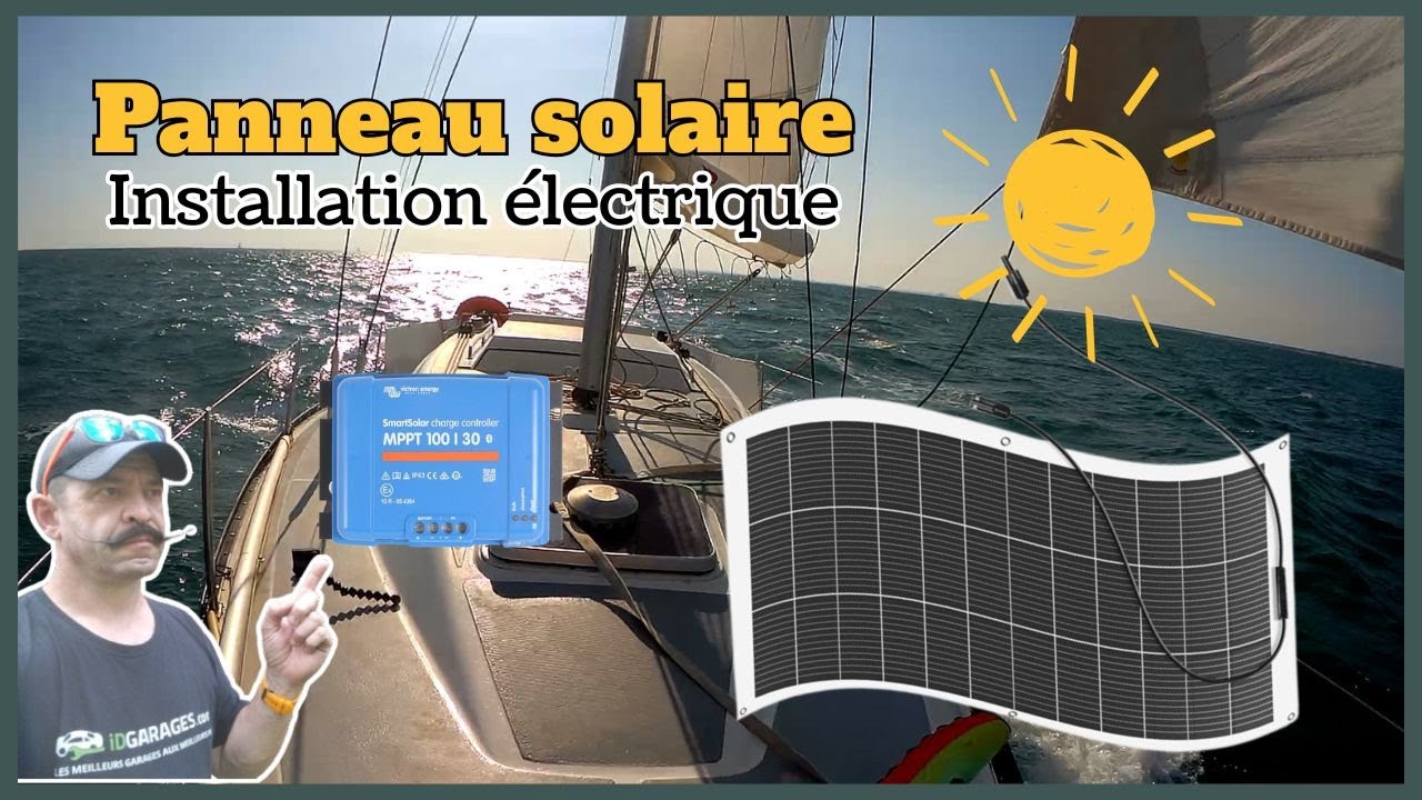 VOILIER: J'installe un PANNEAU SOLAIRE sur mon Voilier (enfin autonome) ⚡⛵ Ep2/2