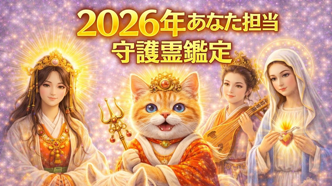 2026年あなた担当守護霊鑑定✴️シンクロニシティを感じる高波動タロット占い