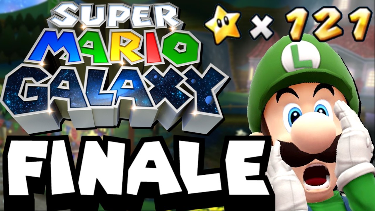 Super Mario Galaxy Finale w/ Luigi | 
