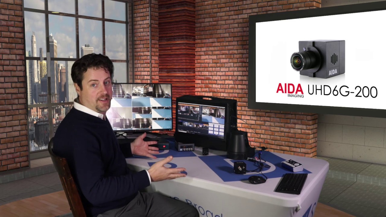 AIDA UHD6G 200 6G 4K SDI Camera Overview