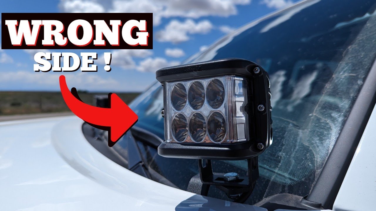 Cali Raised Ditch Lights: INSTALLED  and WIRED to Switch Panel -Tacoma