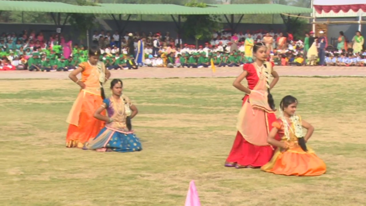 Annual Sports Meet - 2017 - ALL DANCES TOGETHER - Holy Angels School, Pune
