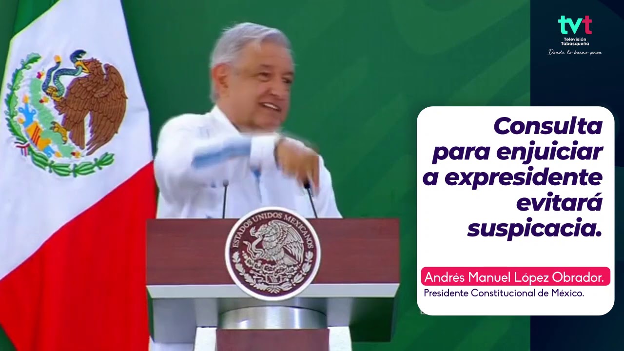 Consulta de juicio a expresidente evitará suspicacia.