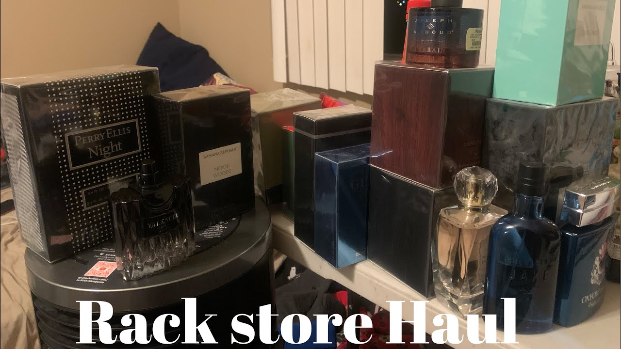 Я посетила 7 разных магазинов Rack, чтобы купить парфюмерию, в том числе одеколоны: Tumi, Hollist...
