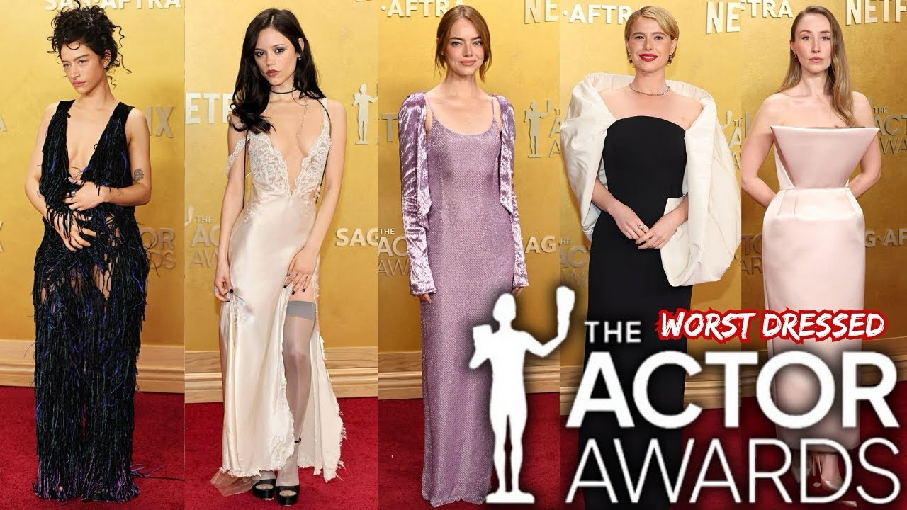 10 WORST DRESSED AT THE ACTOR AWARDS 2026! 