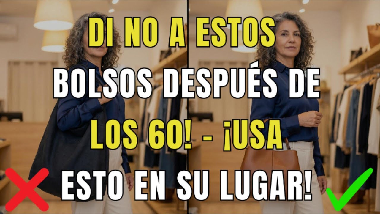 7 Bolsos que No Deberías Usar Después de los 60 | Style Over 60