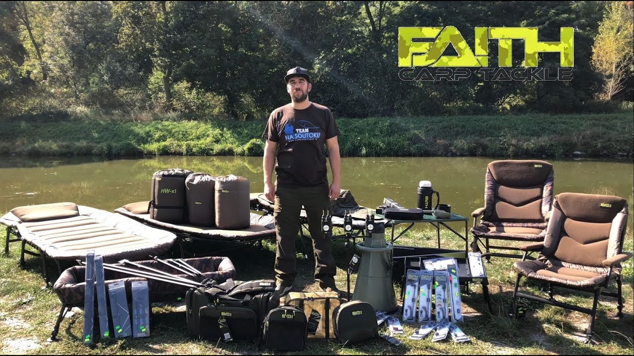 Faith Carp Tackle - představení produktů pro kapraře