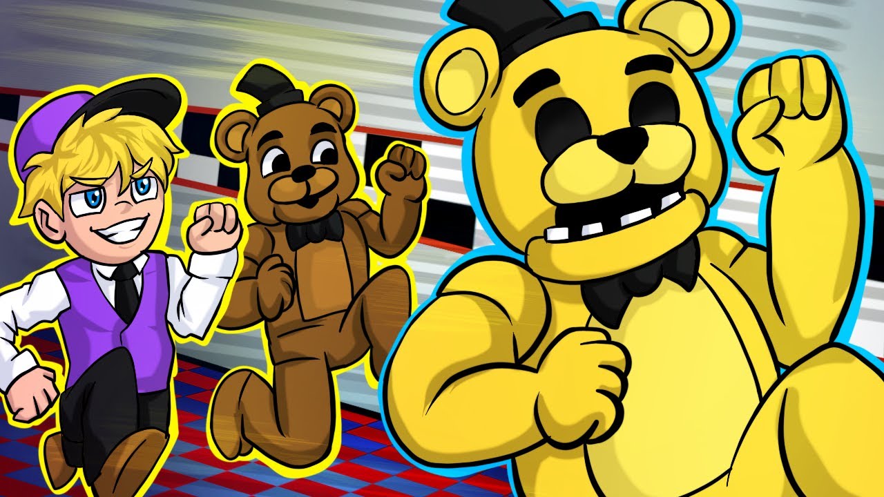 Golden Freddy Scavenger Hunt | Minecraft FNAF Roleplay