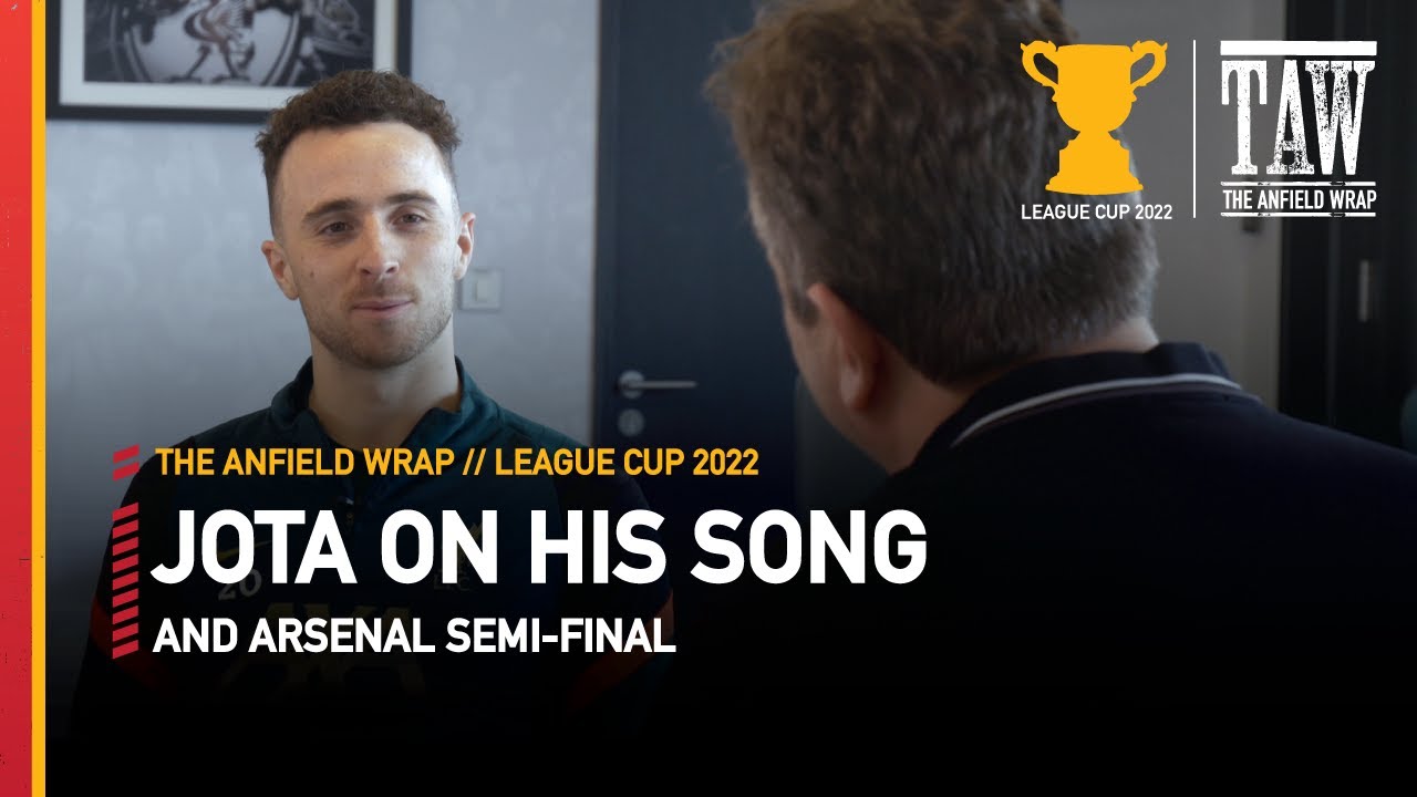 Diogo Jota On His Liverpool Song & The Arsenal Semi | League Cup Final Special
