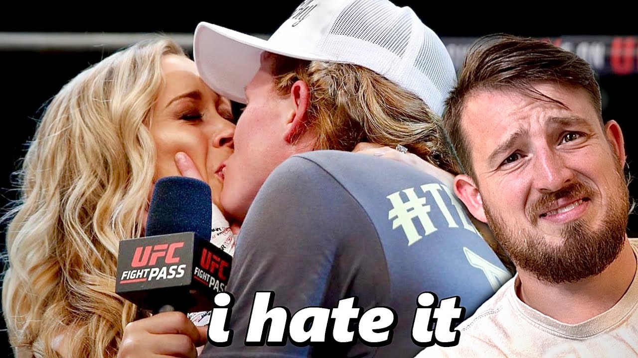 На флирт бойцов UFC ТАК тяжело смотреть