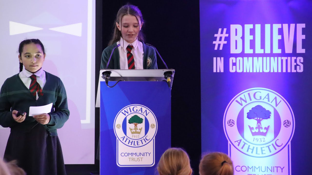 Community | Wigan Athletic Community Trust host Commhoist Sustainable Schools Project Semi-Finals!