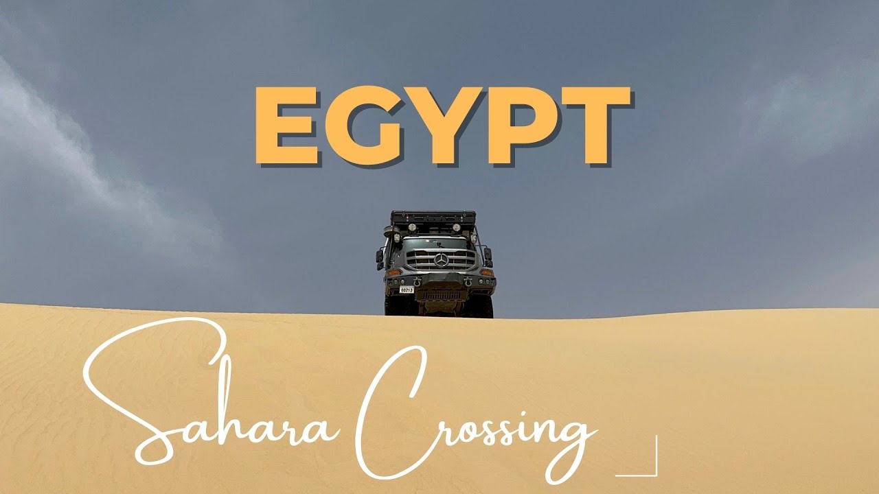 SAHARA Crossing Western Desert | White Desert, EGYPT