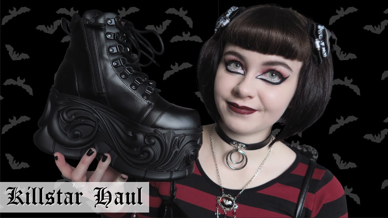 KILLSTAR HAUL - АЛЬТЕРНАТИВНАЯ ГОТИЧЕСКАЯ ОДЕЖДА - БОТИЛЬОНЫ COSMIC SOULS, ПЛАТЬЕ-КУБОЧКА В СТИЛЕ...