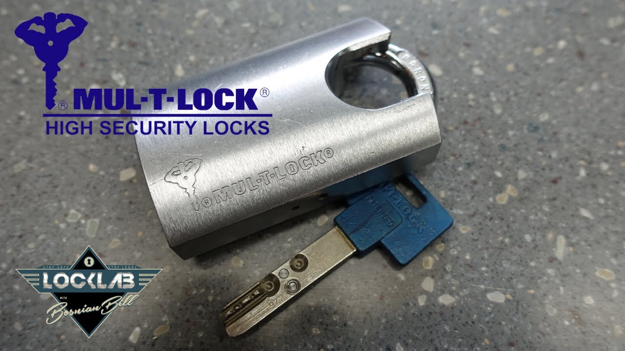 (1783) Mul-T-Lock G47P Picked & Gutted
