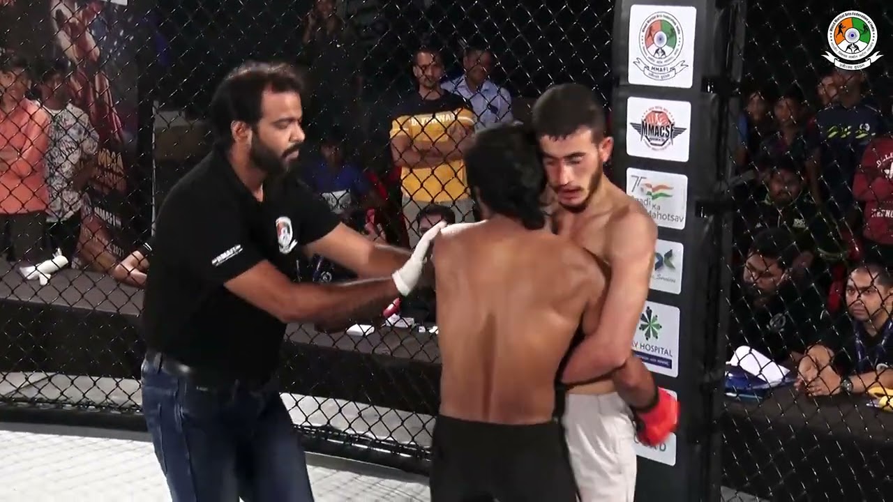 Santosh Chouhan Vs Akbar Ali qualifying bout of MMAFI National Federation MMA Championship, 2021.