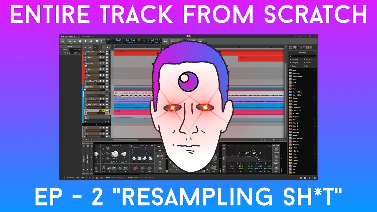 Writing a Track from Scratch in Bitwig Studio 5 - EP 2