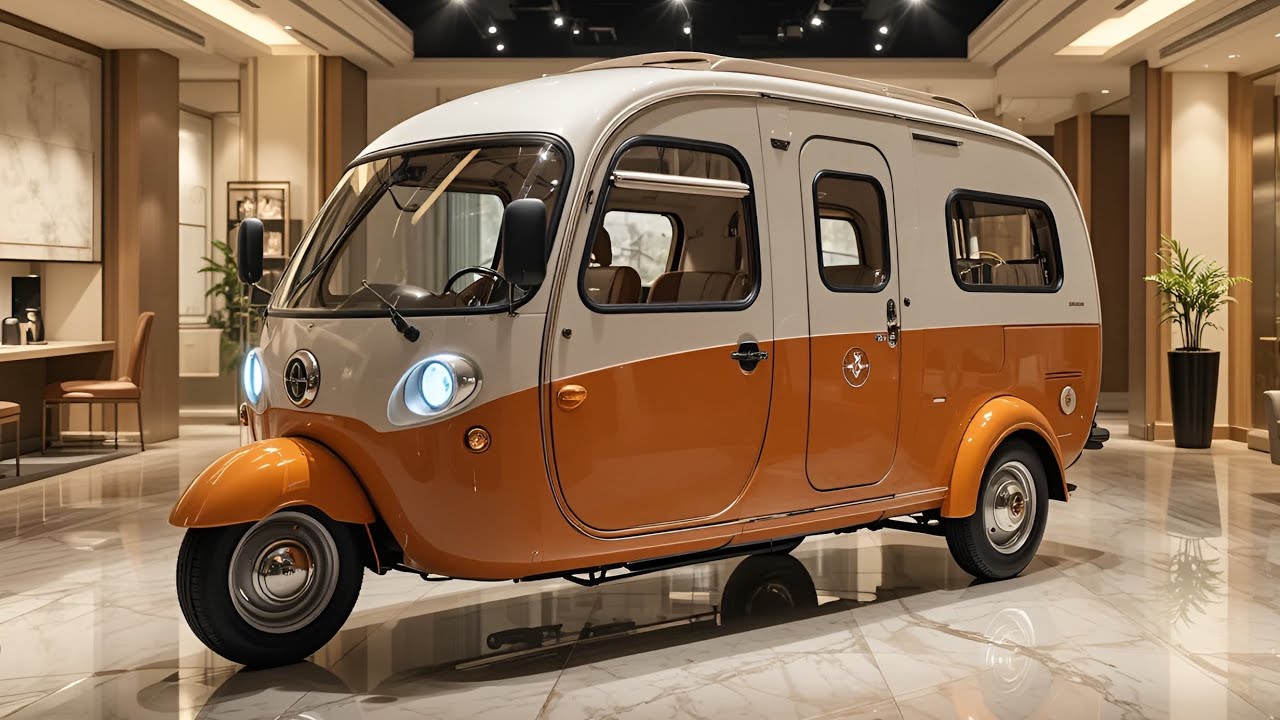 2025 Micro Tricycle Camper Review | The Smartest Tiny Electric RV Ever Built